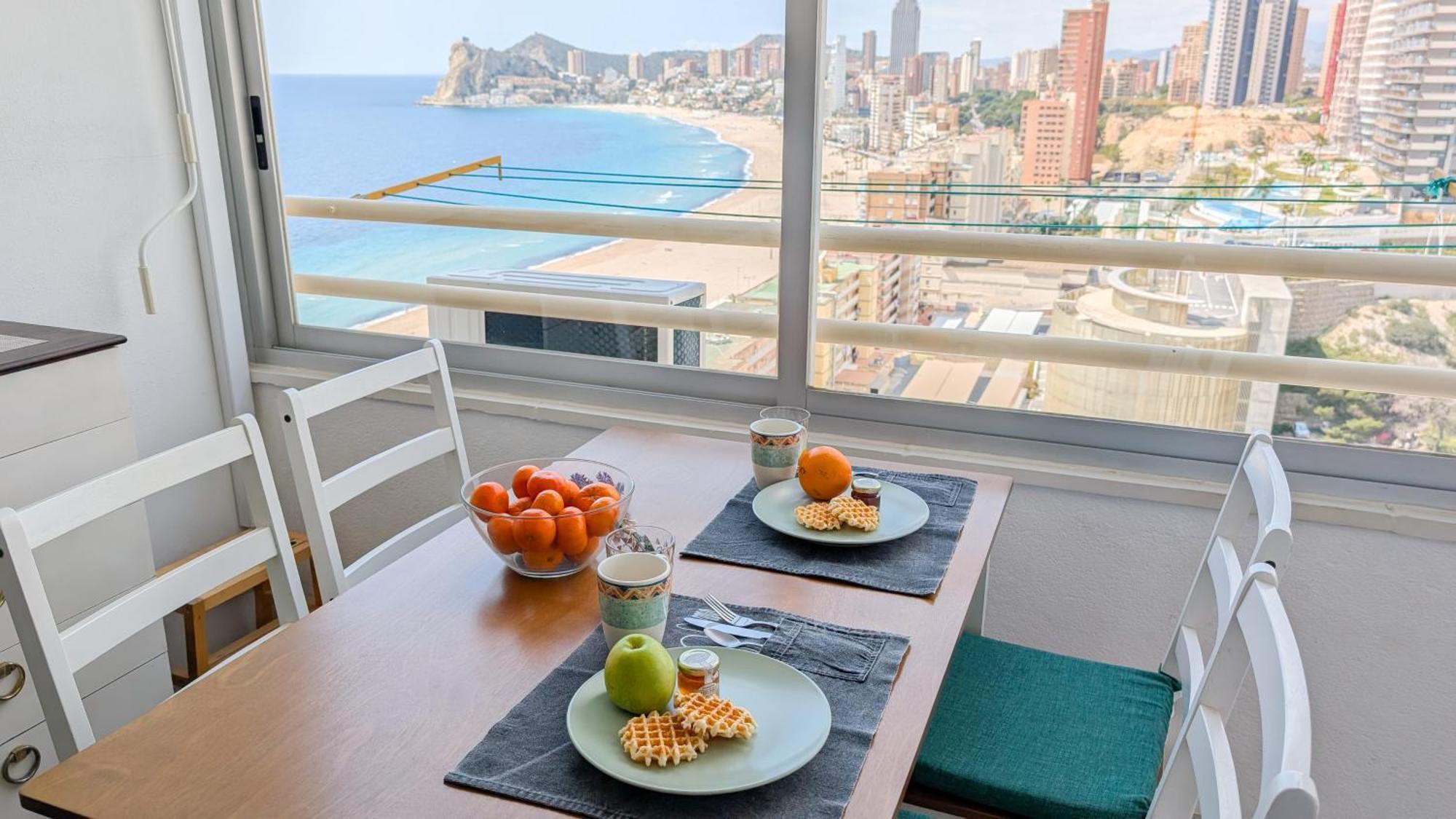 Pintor Sorolla Sea Front Apartment Benidorm Extérieur photo